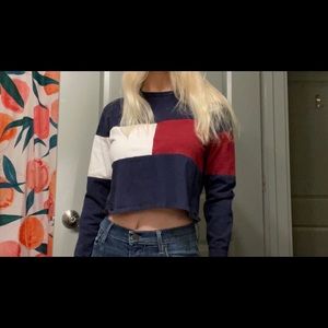 Cute cropped long sleeve